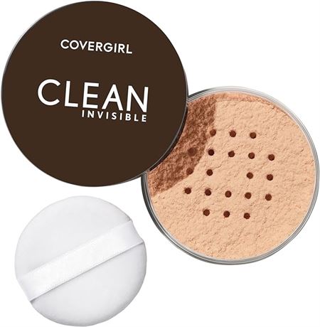 COVERGIRL - Clean Invisible Loose Powder, 100% natural origin pigments