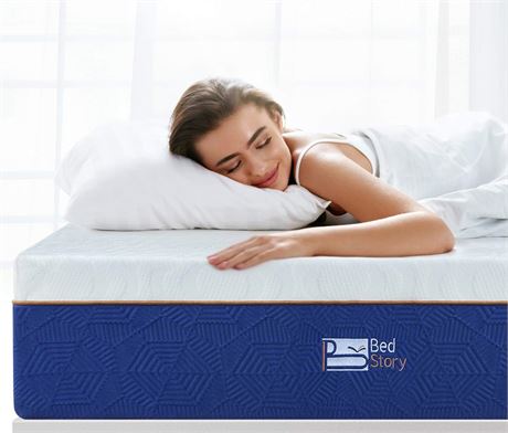 Full Size - BedStory 12 Inch Double Memory Foam Mattress