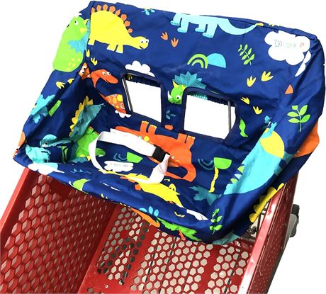 Portable Shopping Cart Cover | High Chair and Grocery Cart Covers for Babies