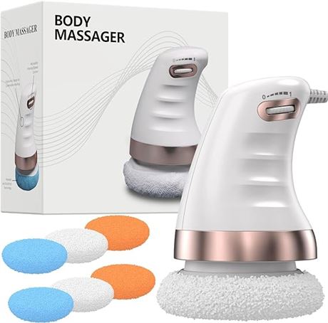 Body Sculpting Machine Cellulite Massager with 6 Washable Pads with Vibration