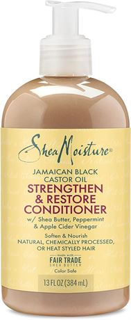 Shea Moisture Jamaican Black Castor Oil Rinse-Out Conditioner, 384ml