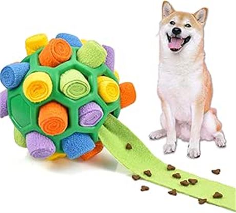 Ousiya Snuffle Ball for Dogs,Dog Chew Toys Interactive Dog Puzzle Toys