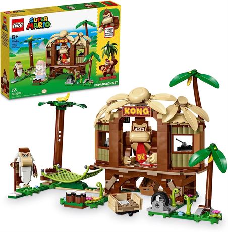 LEGO Super Mario Donkey Kong’s Tree House Expansion Set, 71424