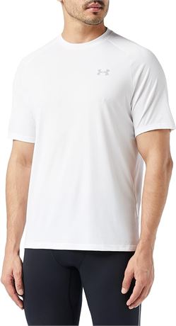 XL - Under Armour Mens Tech 2.0 Short-Sleeve T-Shirt, White