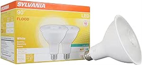 SYLVANIA LED PAR38 Light Bulb, 90W = 13W, 10 Year, Non-Dimmable, 1050 Lumens