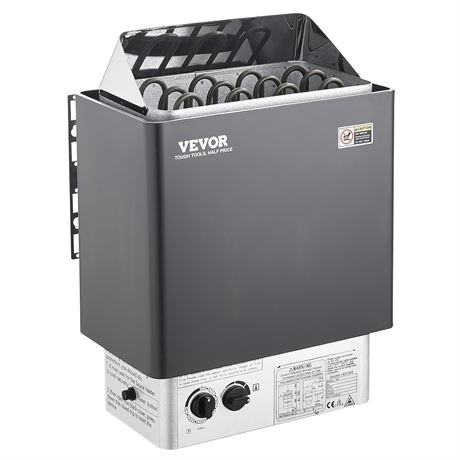VEVOR Sauna Heater, 6KW 220V Electric Sauna Stove, Steam Bath Sauna Heater