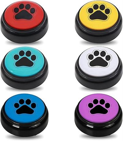 ChunHee Dog Buttons Dog Training Words Button for Communication- 30 Seconds Reco