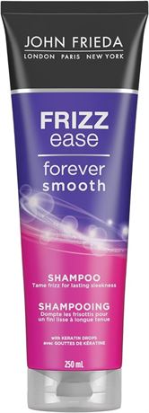 250ml John Frieda Frizz Ease Forever Smooth Shampoo Anti-Frizz Immunity Complex