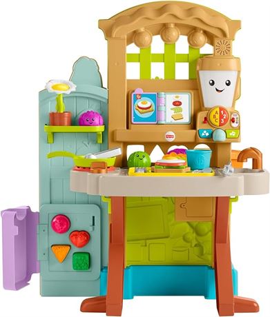 Fisher-Price Laugh & Learn Grow-the-Fun Garden to Kitchen English