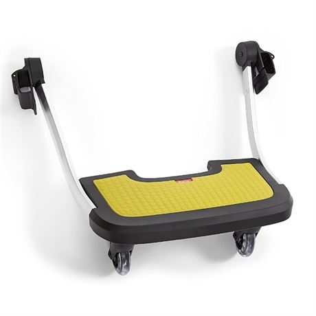 Diono Quantum Hop & Roll Buddy Board for Strollers, Yellow