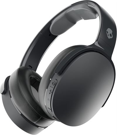 Skullcandy Hesh Evo Over-Ear Wireless Headphones, 36 Hr Battery, Black