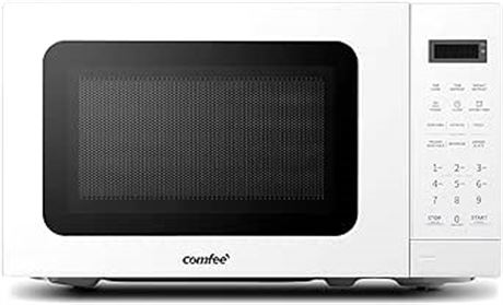 COMFEE' CM-M201K(WH) Countertop Microwave Oven with Express Cook