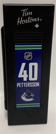 Elias Pettersson Tim Hortons NHL Superstars Collectible Mini Hockey Stick