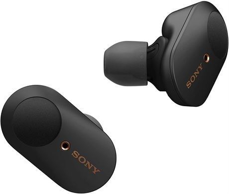 Sony WF-1000XM3/B Industry Leading Noise Canceling Truly Wireless Earbuds, Black