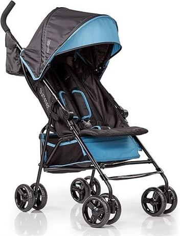 Summer Infant Infant 3Dmini Convenience Stroller, Blue/Black – Lightweight