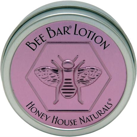Honey House Naturals Small Bee Bar, Lavender, 0.6 Ounce, 17 gm