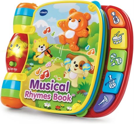 VTech Musical Rhymes Book (Frustration Free Packaging - English Version)