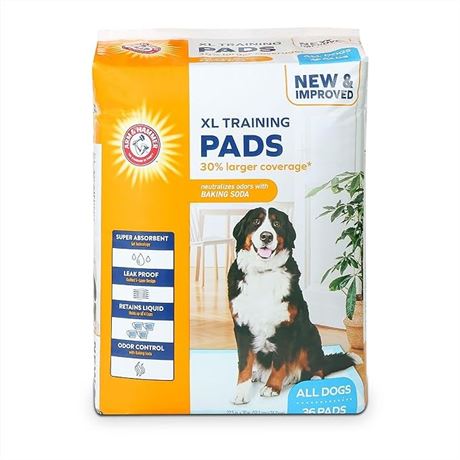 Arm & Hammer for Dogs XL Training Pads - 36 Count