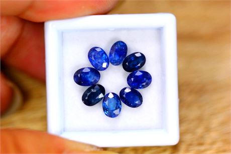 5.33 ct Certified Blue Sapphire CALIBRATED PARCEL -  (Appraisal - $5,330)