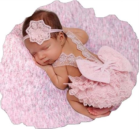 Ylsteed Newborn Photography Outfits Girl (Strap Style)