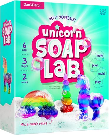 Dan&Darci Unicorn Soap Making Kit