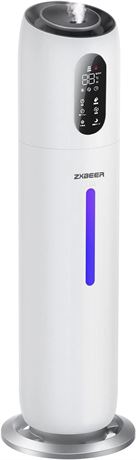 ZXBEER Humidifier for Bedroom Large Room, 9L Top Fill Ultrasonic Humidifier