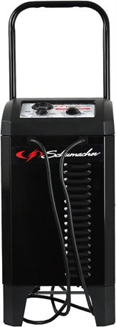AS-IS, Schumacher SC1445 250/50/25/10 Amp Manual Wheel Charger with Engine Start