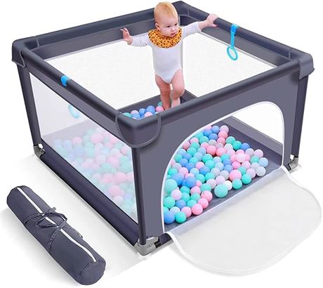 Baby Playpen for Toddler,Baby Playard, Indoor & Outdoor Kids Activity Center,