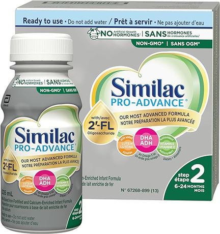 Similac Pro-Advance® Step 2 Baby Formula, 6-24 months, with 2'-FL.
