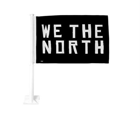 Toronto Raptors We The North Car Flag