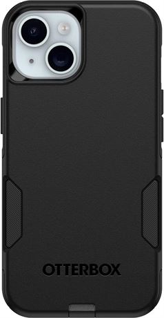 OtterBox iPhone 15, iPhone 14, and iPhone 13 Commuter Series Case - BLACK, Slim