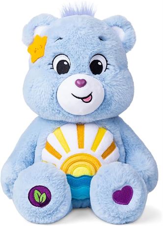 Care Bears 14" Plush - Sea Friend Bear, Eco Friendly - Soft Huggable Material!