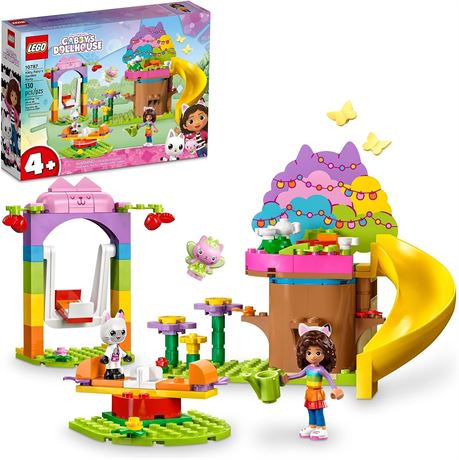 LEGO Gabby's Dollhouse Kitty Fairy’s Garden Party 10787 Building Toy with Tree