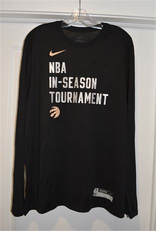 XXL Nike Toronto Raptors NBA In- Season Tournament Long Sleeve Top