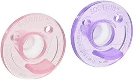 Avent Soothie - Pink/Purple - Girls - 0-3 Months - 2 - 2 pk