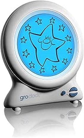 Tommee Tippee Groclock Sleep Trainer Clock Alarm Clock and Nightlight for Young