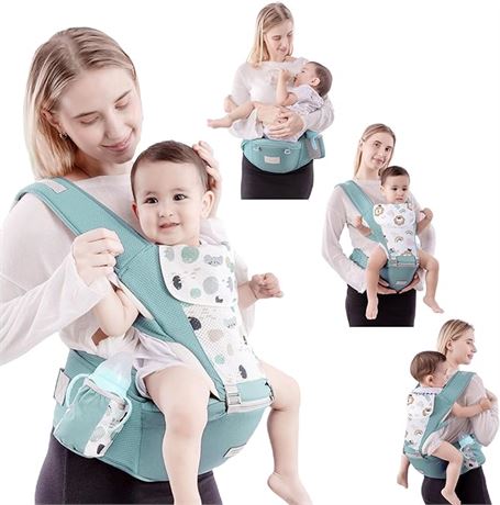 Baby Carrier Hip Seat Waist Stool For Newborn to Toddler with Adjustable Strap