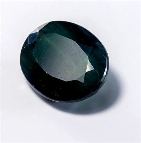 8.25 ct **Certified** Burmese Blue Sapphire Gemstone -  ($12,373 Appraisal)