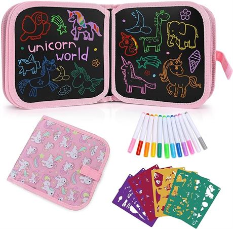 Erasable Drawing Books for Kids Girls Boys Children, Gifts for 3 4 5 6 7 8 Year
