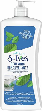 600ml St. Ives Renewing Body Lotion dry skin moisturizer