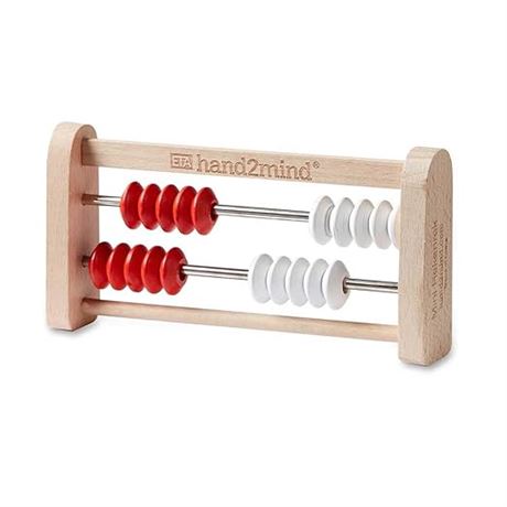 hand2mind 20-Bead Wooden Rekenrek Abacus, Set of 3