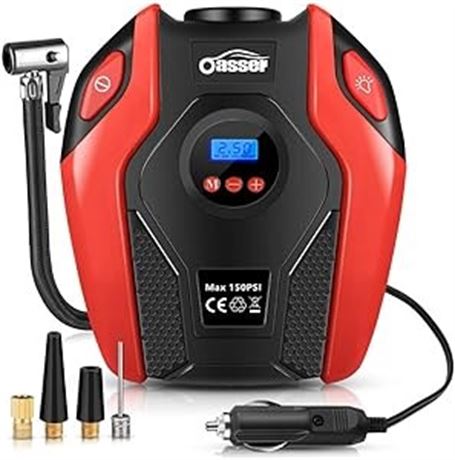 Oasser Portable Air Compressor Tire Inflator Air Pump Inflator for Cars