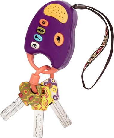 B. toys – FunKeys Toy – Funky Toy Keys for Toddlers and Babies – Toy Car Keys