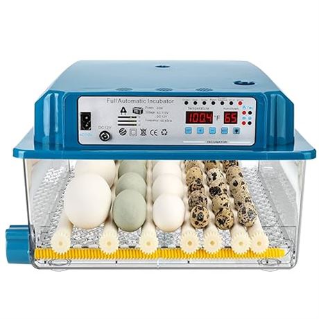 Vevitts Egg Incubator with Automatic Turner for 36 Eggs