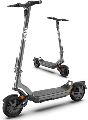 E Scooter for Adults - Electric Scooter with Dual 500W Motor, Front Headlight