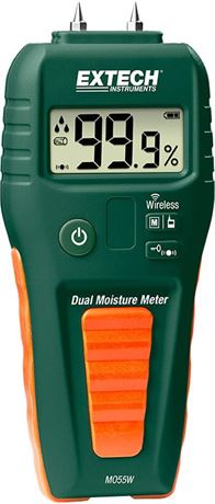 Extech MO55W Datalogging Pin/Pinless Moisture Meter with Bluetooth Connectivity