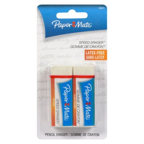 Paper Mate - Speederase Erasers, 2 Each