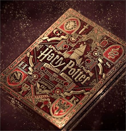 Harry Potter Playing Cards Gryffindor, Red