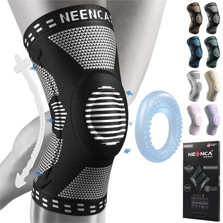 XXL - NEENCA Professional Knee Brace for Pain Relief, Medical Knee Support