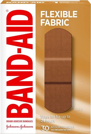Band-Aid® Brand Flexible Fabric Adhesive Bandages